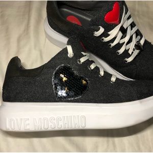 Love Moschino sneakers Size 37 or 6 1/2